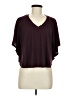 Forever 21 Burgundy Short Sleeve Top Size M - photo 1