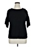 Olivia Moon Black Short Sleeve Top Size XL (estimated) - photo 1