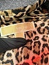 MICHAEL Michael Kors 100% Polyester Animal Print Brown Long Sleeve Blouse Size L - photo 7