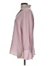 Repeat Cashmere 100% Silk Solid Pink Long Sleeve Silk Top Size EU 42 / US 12 - photo 5