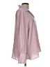 Repeat Cashmere 100% Silk Solid Pink Long Sleeve Silk Top Size EU 42 / US 12 - photo 4
