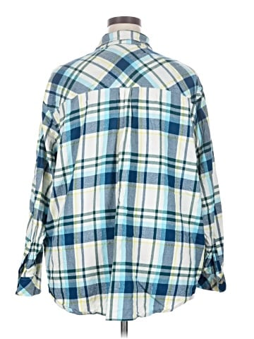 Lane Bryant Long Sleeve Button-Down Shirt (view 2)