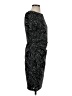 Reiss 100% Polyester Paisley Black Cocktail Dress Size 0 - photo 4