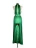 L'IDÉE 100% Polyester Green Jumpsuit Size 10 - photo 2