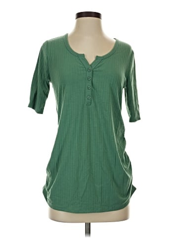 Isabel Short Sleeve Henley (view 1)