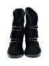 Coach 100% Leather Black Ankle Boots Size 10 - photo 2