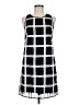 Milly Checkered-gingham Black Casual Dress Size 6 - photo 1