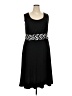 Perceptions Black Cocktail Dress Size 18 - photo 1