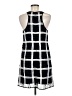 Milly Checkered-gingham Black Casual Dress Size 6 - photo 2
