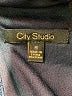 City Studio Blue Sleeveless Blouse Size 9 - photo 7