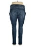 Faded Glory Hearts Blue Jeans Size 18 - photo 2