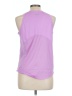 Nike 100% Polyester Purple Active Tank Size L - photo 2