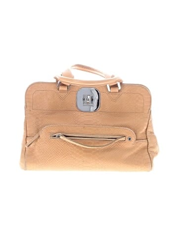 Longchamp Leather Satchel (view 1)