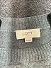 Ann Taylor LOFT Outlet Gray Pullover Sweater Size XL - photo 7