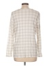 J.Jill 100% Pima Cotton Checkered-gingham Ivory Pullover Sweater Size L (petite) - photo 2