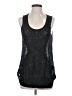 Bebe 100% Polyester Black Sleeveless Blouse Size M - photo 1