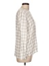 J.Jill 100% Pima Cotton Checkered-gingham Ivory Pullover Sweater Size L (petite) - photo 4