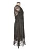 Chloé Gray Tan Lace Dress Size M (estimated) - photo 4