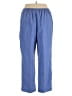 The Tog Shop 100% Polyester Solid Blue Casual Pants Size 18 Petite - photo 2
