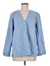 Zara Blue Long Sleeve Blouse Size M - photo 1
