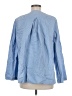 Zara Blue Long Sleeve Blouse Size M - photo 2