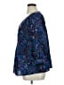 White Stag 100% Polyester Blue 3/4 Sleeve Blouse Size XL - photo 5