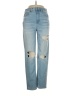 American Eagle Outfitters Hearts Blue Jeans Size 2 - photo 1