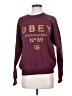 Obey Burgundy Sweatshirt Size S - photo 1