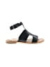 Ugg 100% Leather Black Sandals Size 9 - photo 1