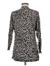 Apt. 9 Animal Print Gray Cardigan Size M - photo 2