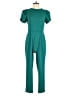 Calvin Klein Solid Teal Jumpsuit Size 6 - photo 1