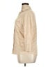 J. McLaughlin Stripes Tan 3/4 Sleeve Button-Down Shirt Size XL - photo 5