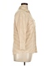 J. McLaughlin Stripes Tan 3/4 Sleeve Button-Down Shirt Size XL - photo 4