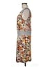 BCBGMAXAZRIA Floral Gray Casual Dress Size M - photo 5