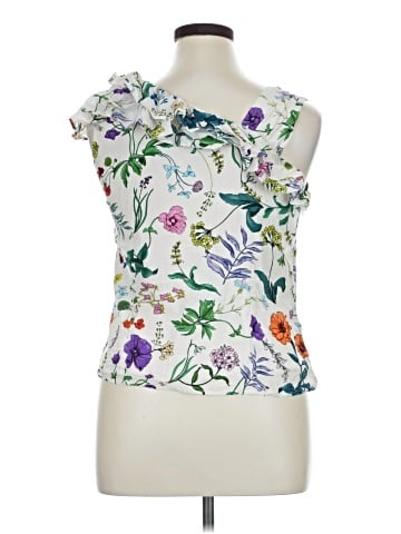 Amour Vert Sleeveless Silk Top (view 2)