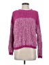 Lou & Grey Tweed Pink Pullover Sweater Size M - photo 1