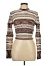 Shyanne Brown Turtleneck Sweater Size L - photo 1