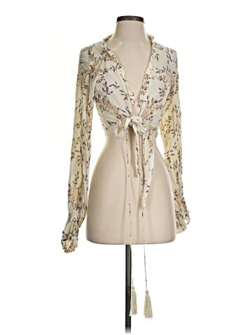 Blush Long Sleeve Blouse (view 1)