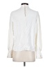 River Island Ivory Long Sleeve Blouse Size 4 - photo 2