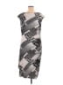 DressBarn Graphic Gray Cocktail Dress Size 14 - photo 2