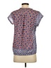 Outback Red Blue Purple Short Sleeve Blouse Size S - photo 2