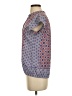 Outback Red Blue Purple Short Sleeve Blouse Size S - photo 5