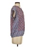 Outback Red Blue Purple Short Sleeve Blouse Size S - photo 4