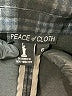 Peace of Cloth Plaid Gray Blazer Size 6 - photo 6