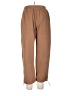 Unbranded Solid Brown Casual Pants Size L - photo 1