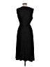 H&M Solid Black Casual Dress Size L - photo 2
