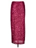 Saylor Burgundy Formal Skirt Size M - photo 1