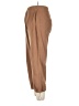 Unbranded Solid Brown Casual Pants Size L - photo 5