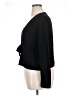 Eileen Fisher 100% Silk Black Silk Cardigan Size XL - photo 5