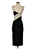 Alice + Olivia Color Block Black Cocktail Dress Size 2 - photo 2